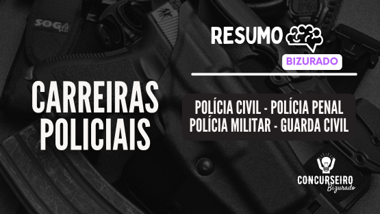 Combo - Carreiras Policiais  - Resumo Bizurado